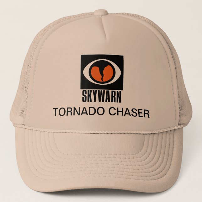 De Camionero Gorra del cazador del tornado (Anverso)