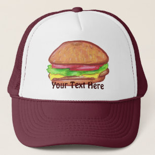 De Camionero Gorra del cheeseburger