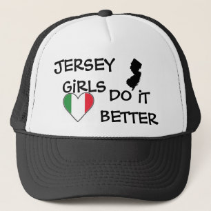 De Camionero gorra del chica del jersey