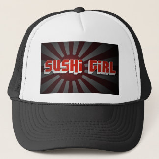 De Camionero Gorra del chica del sushi