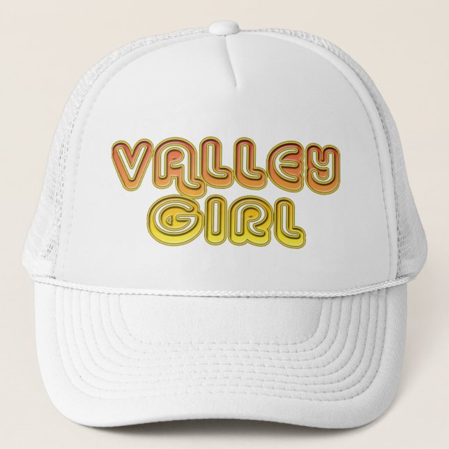 De Camionero Gorra del chica del valle (Anverso)