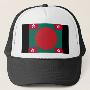 De Camionero Gorra del círculo rojo