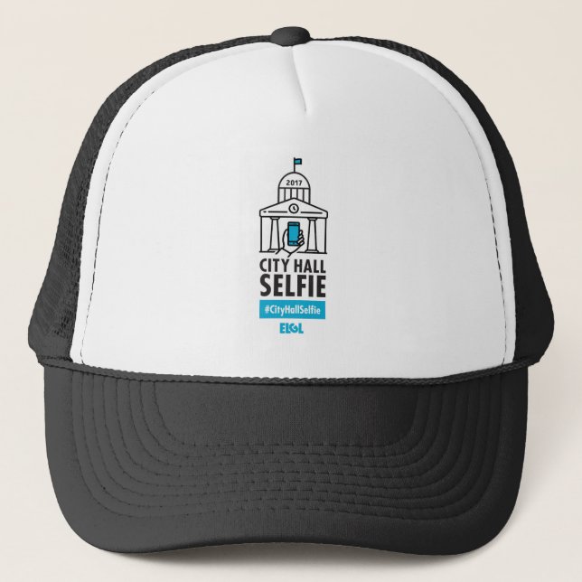 De Camionero Gorra del #CityHallSelfie (Anverso)