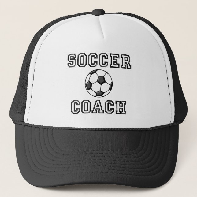 De Camionero Gorra del coche del fútbol (Anverso)