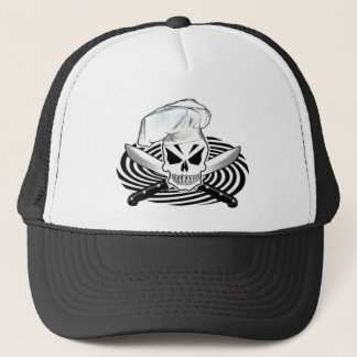 De Camionero Gorra del cocinero del cráneo