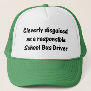 De Camionero Gorra del conductor del autobús escolar