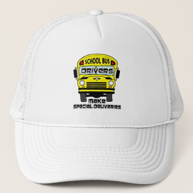 De Camionero Gorra del conductor del autobús escolar (Anverso)