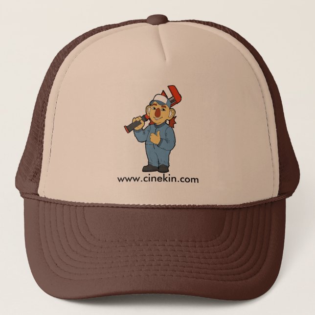 De Camionero gorra del constructionkin (Anverso)