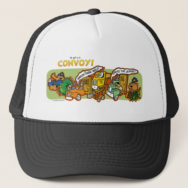 De Camionero Gorra del convoy (Anverso)