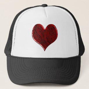 De Camionero Gorra del corazón contaminado