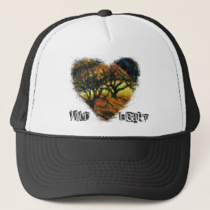 De Camionero Gorra del corazón salvaje
