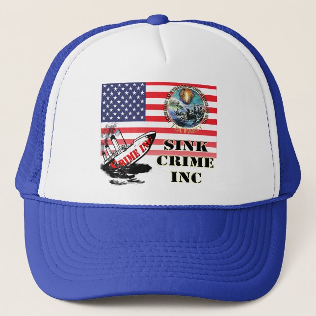 De Camionero Gorra del crimen inc. (Anverso)