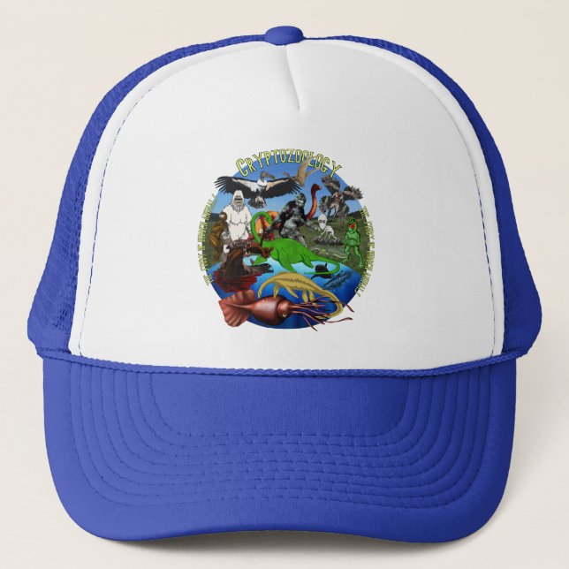 De Camionero Gorra del Cryptozoology (Anverso)