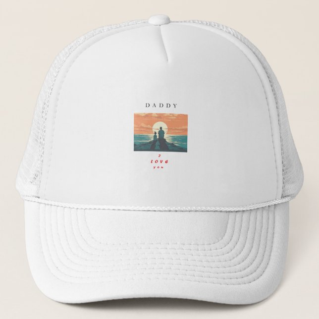 De Camionero gorra del día del padre (Anverso)