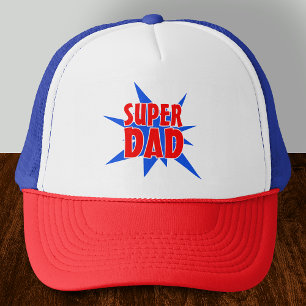 De Camionero Gorra del Día del Padre del Cómic Vintage Super Da