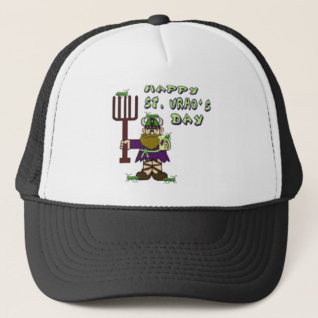 De Camionero Gorra del día del St. Urho - Ver. 5 (Anverso)