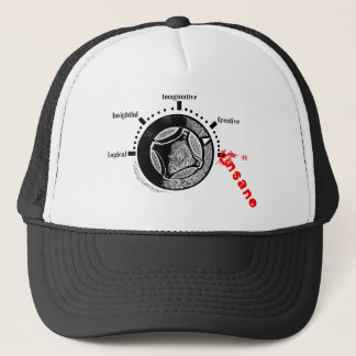 De Camionero Gorra del dial del cerebro