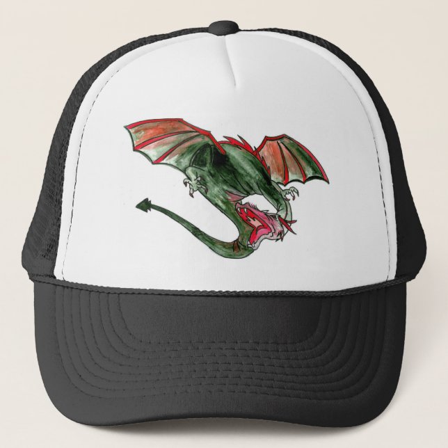 De Camionero Gorra del dragón (Anverso)