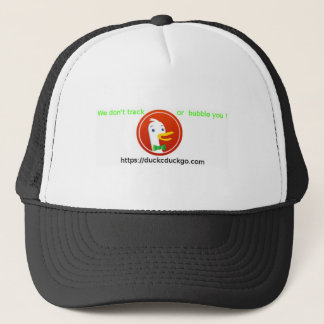 De Camionero gorra del duckduckgo