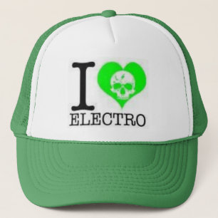 De Camionero gorra del electro del corazón i