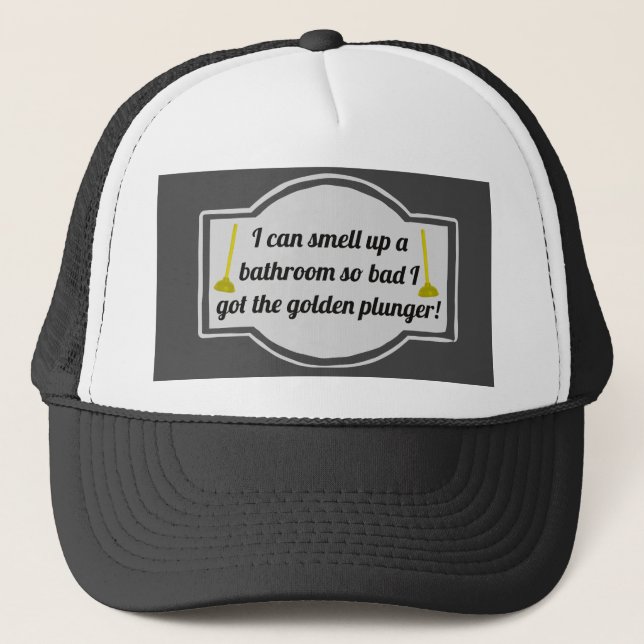 De Camionero Gorra del émbolo dorado (Anverso)