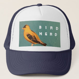 De Camionero Gorra del empollón del pájaro