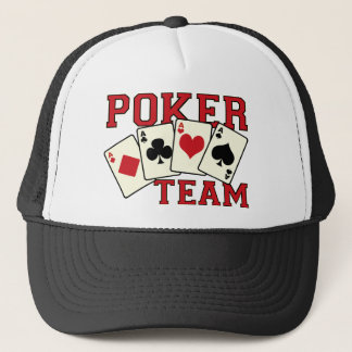 De Camionero Gorra del equipo del póker