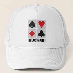 De Camionero Gorra del Euchre - elija el color