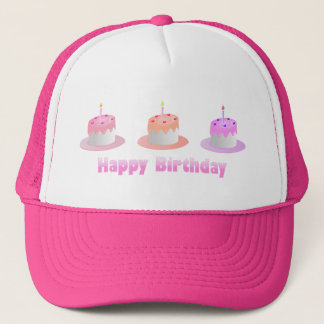 De Camionero Gorra del feliz cumpleaños