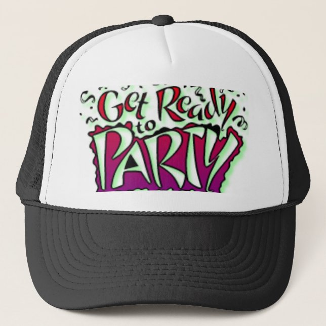De Camionero gorra del fiesta (Anverso)