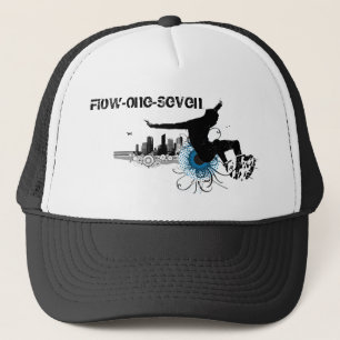 De Camionero Gorra del Flujo-Uno-Siete