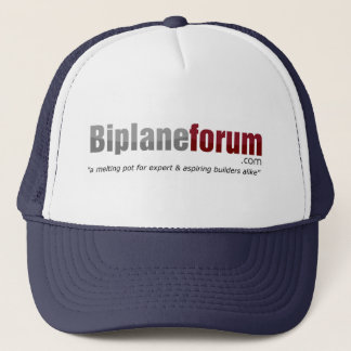 De Camionero gorra del foro biplano