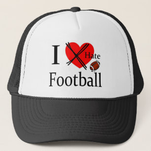 De Camionero Gorra del fútbol - odio decir del fútbol