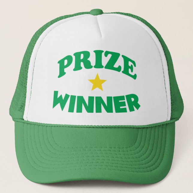 De Camionero gorra del ganador del premio (Anverso)