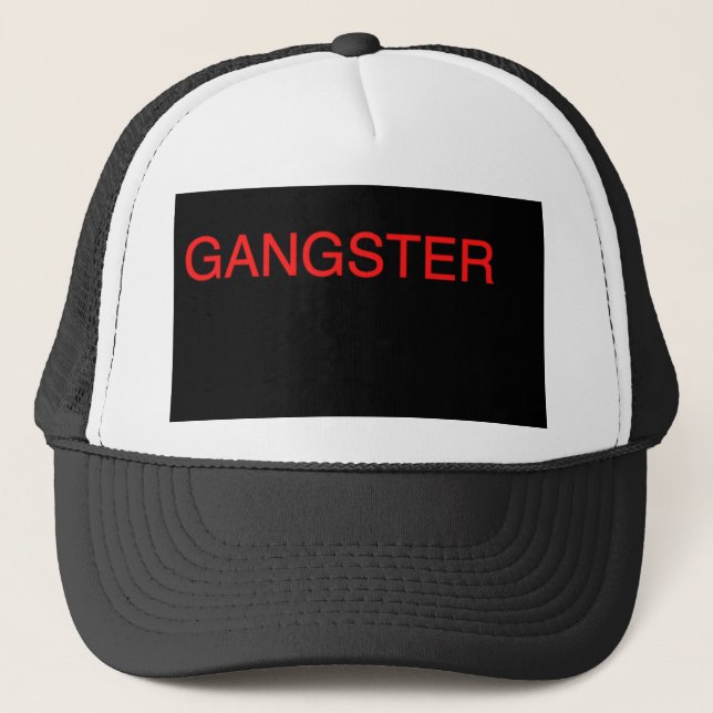 De Camionero Gorra del gángster (Anverso)