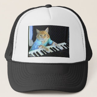 De Camionero Gorra del gato del teclado