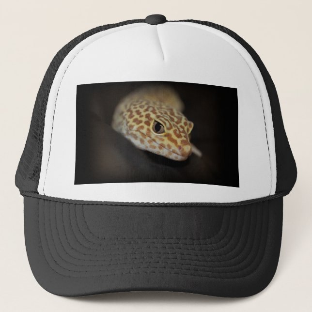 De Camionero Gorra del Gecko del leopardo (Anverso)