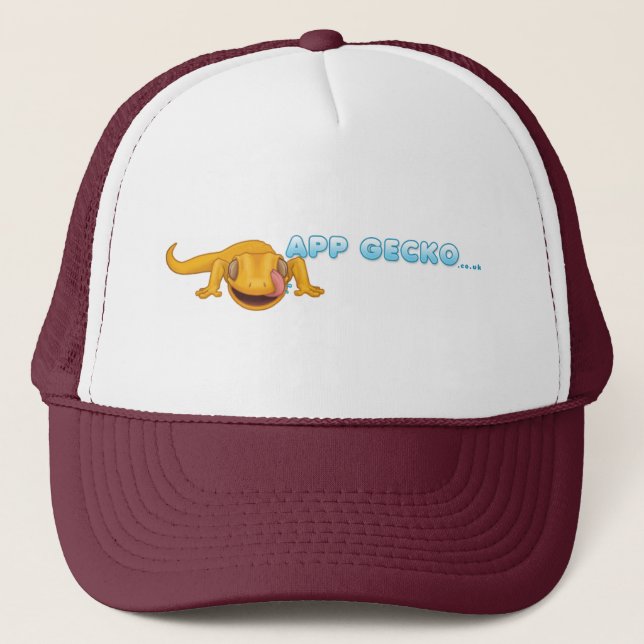De Camionero Gorra del Gecko - modificado para requisitos (Anverso)