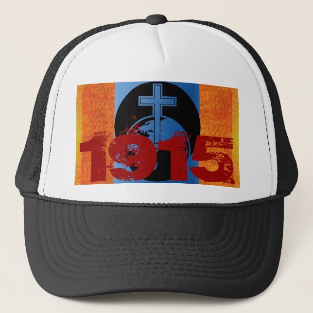 De Camionero Gorra del Genocidio Armenio (Anverso)