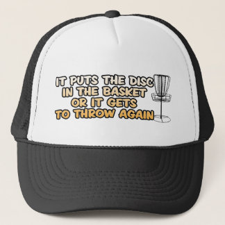 De Camionero Gorra del golf del disco