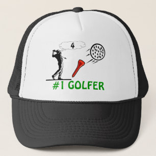 De Camionero gorra del golfista #1
