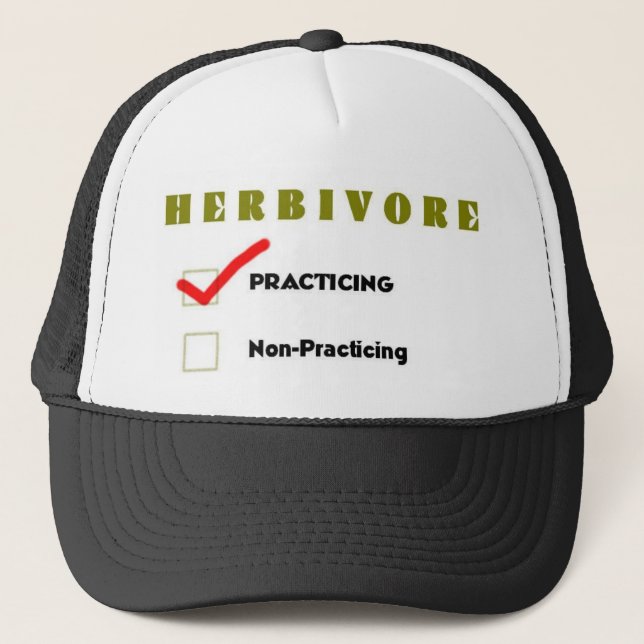 De Camionero Gorra del herbívoro (Anverso)