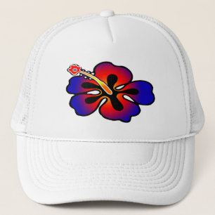 De Camionero Gorra del hibisco