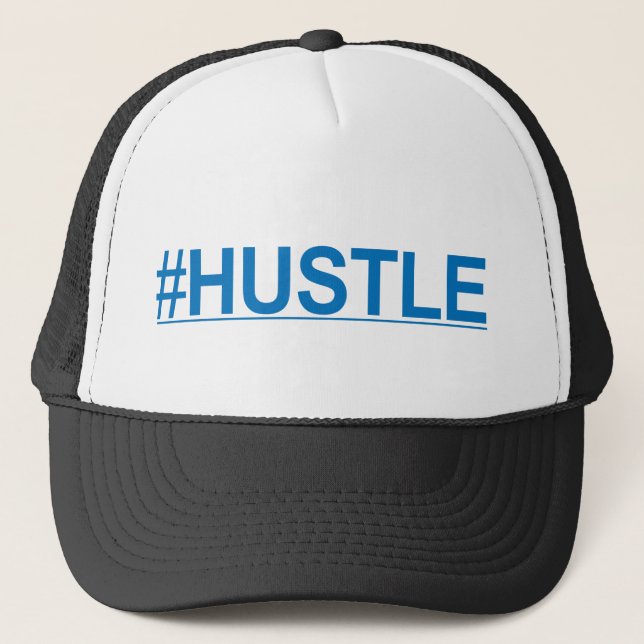 De Camionero Gorra del #HUSTLE (Anverso)