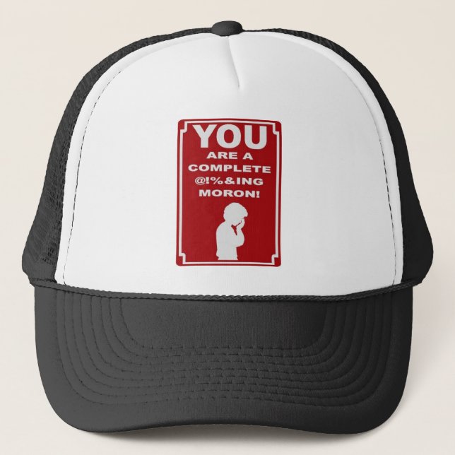 De Camionero Gorra del Imbécil (Anverso)