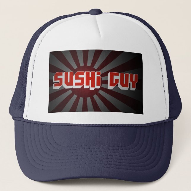 De Camionero Gorra del individuo del sushi (Anverso)