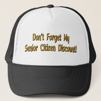 De Camionero Gorra del jubilado