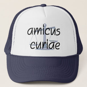 De Camionero Gorra del juez del amicus curiae