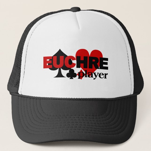 De Camionero Gorra del jugador del Euchre (Anverso)