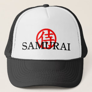 De Camionero Gorra del kanji del samurai